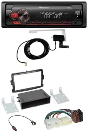 Pioneer 1DIN USB DAB MP3 AUX Autoradio für Dacia Dokker, Duster, Logan