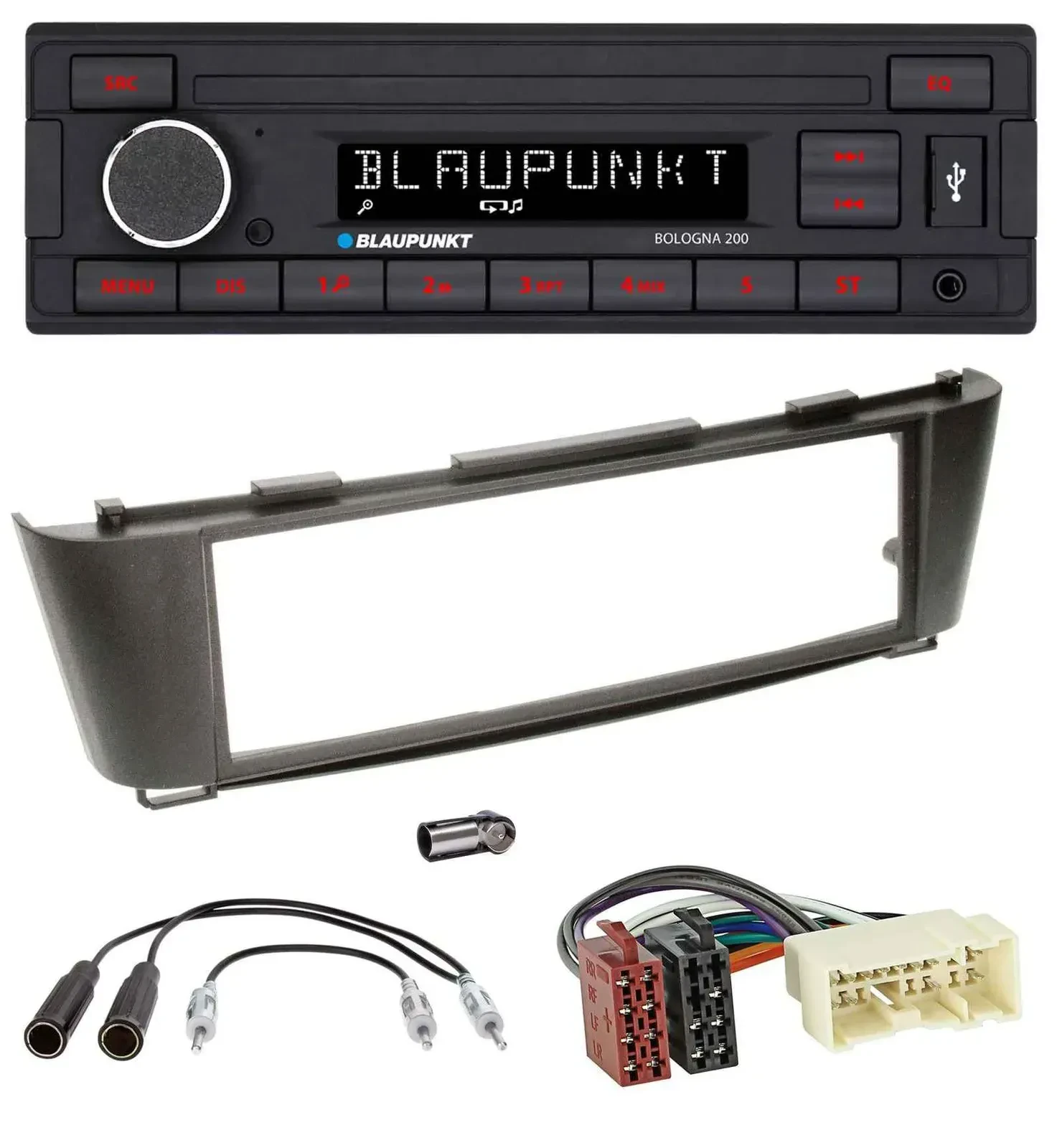 Автомагнитола для Nissan Almera (с 2003) Blaupunkt 1DIN, MP3, USB, AUX