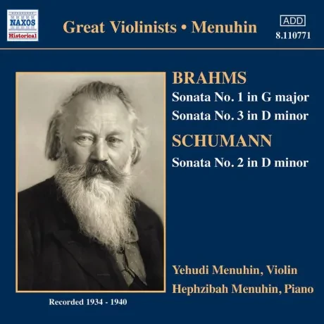 YEHUDI MENUHIN - Schumann / Brahms (CD)