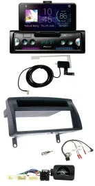 Автомагнитола для Toyota Corolla E12 2001–2007 Pioneer DAB, Bluetooth, USB, управление с руля