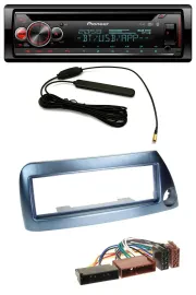Автомагнитола Pioneer CD USB DAB Bluetooth для Ford Ka (до 2008) синий металлик
