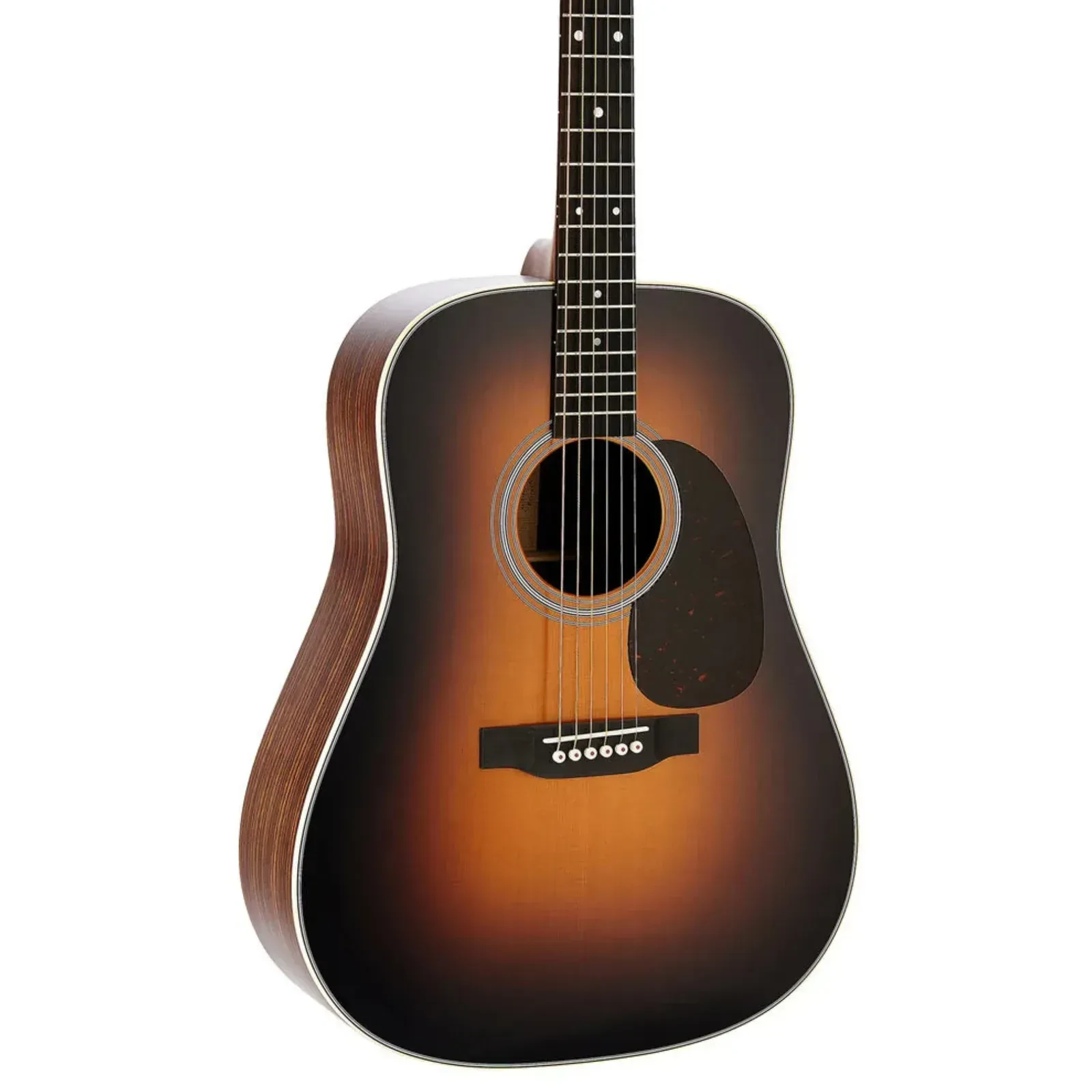 Акустическая гитара Martin Guitars D-28 Standard Series, дредноут, 1935 Sunburst, сатин, топ: массив ель, с кейсом