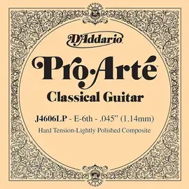 Струна одиночная D'Addario J4606LP Pro Arte Hard Tention 045