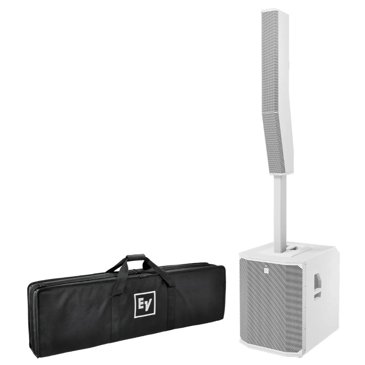 Electro-Voice EVOLVE 90 Portable Active Column Loudspeaker DJ PA System White