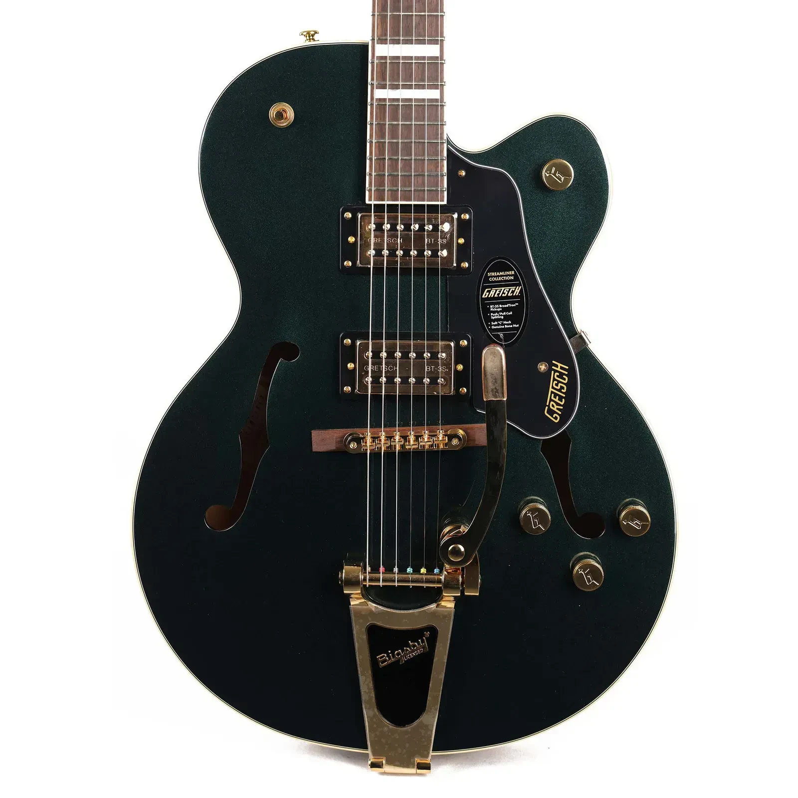 Электрогитара Gretsch G2420TG Streamliner Hollow Body Limited Edition с Bigsby, Cadillac Green