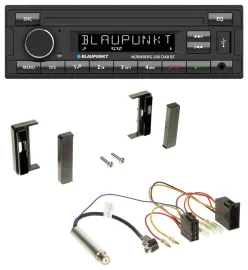 Blaupunkt USB DAB MP3 Bluetooth Autoradio für Audi TT (1998-2006) - ISO