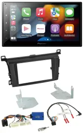 Pioneer DAB Bluetooth 2DIN USB Lenkrad Autoradio für Toyota RAV 4 ab 2013