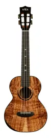 KALA KA-CT-SA-TG - Contour All Solid Gloss Acacia Tenor Ukulele, with Bag