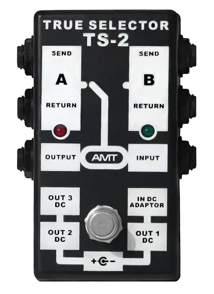Педаль эффектов для электрогитары AMT Electronics TS-2 A/B True Selector