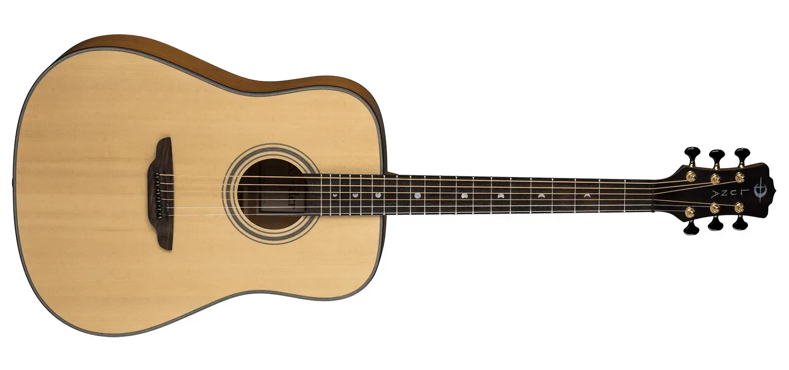 Б/У Акустическая гитара Luna Guitars ART REC D дредноут, из цельной ели и махагона