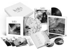 Виниловая пластинка Katla - Allt Thetta Helvitis Myrkur (Hardcover Book) (White/Black Marble) [New V