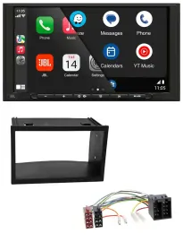 JBL MP3 DAB Bluetooth USB 2DIN Autoradio für VW Golf 4 Polo T4 Fox Passat ISO