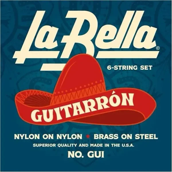 La Bella Model #GUI Guitarrón 6-String Set - Gauges 107-95
