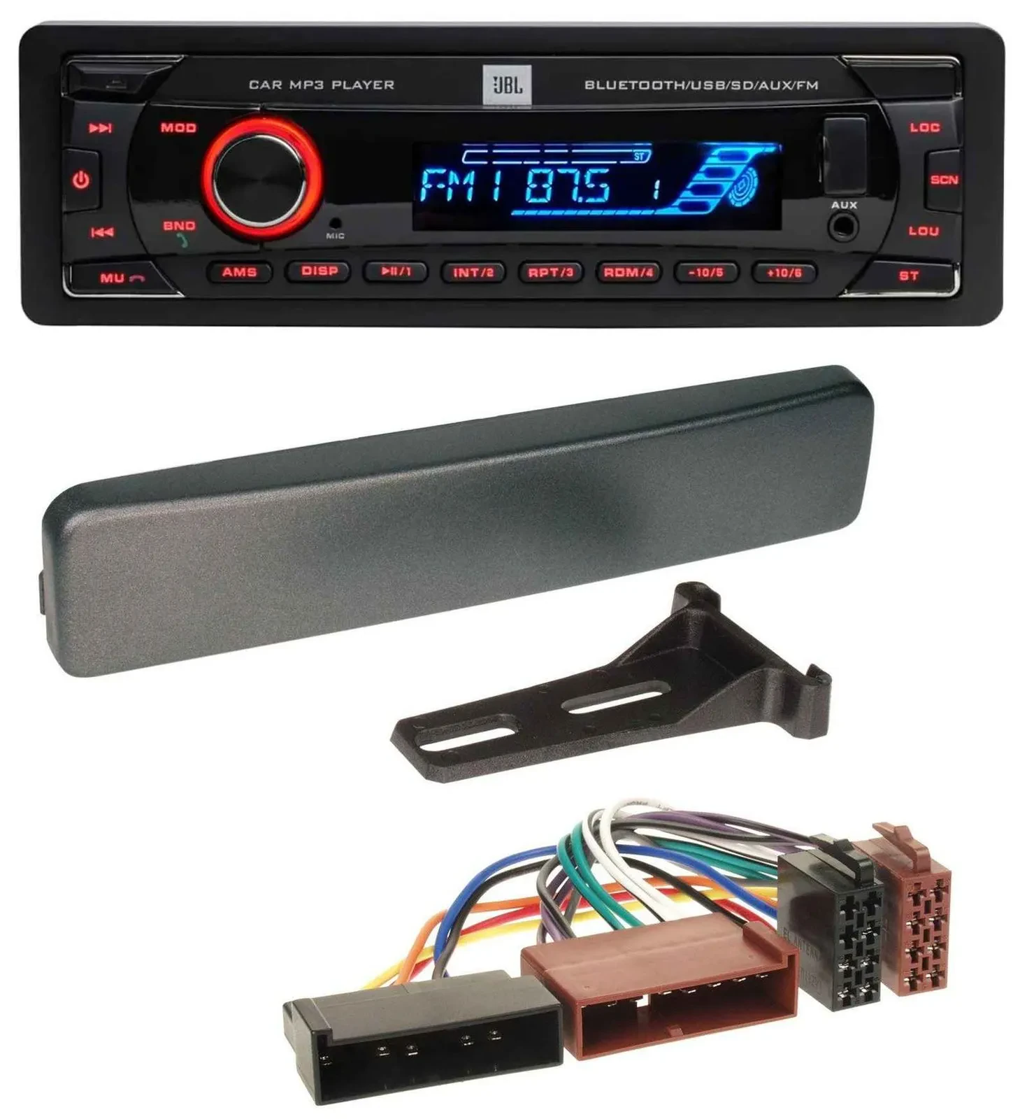 JBL AUX MP3 USB Bluetooth SD Autoradio für Ford Cougar Fiesta Mondeo Focus Puma