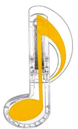 Зажим для нот Нота PJ-003YW