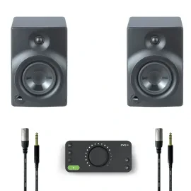 Audio Orbital 205S Studio Set, USB Interface, 2-Wege Monitor, 5.25" Tieftöner
