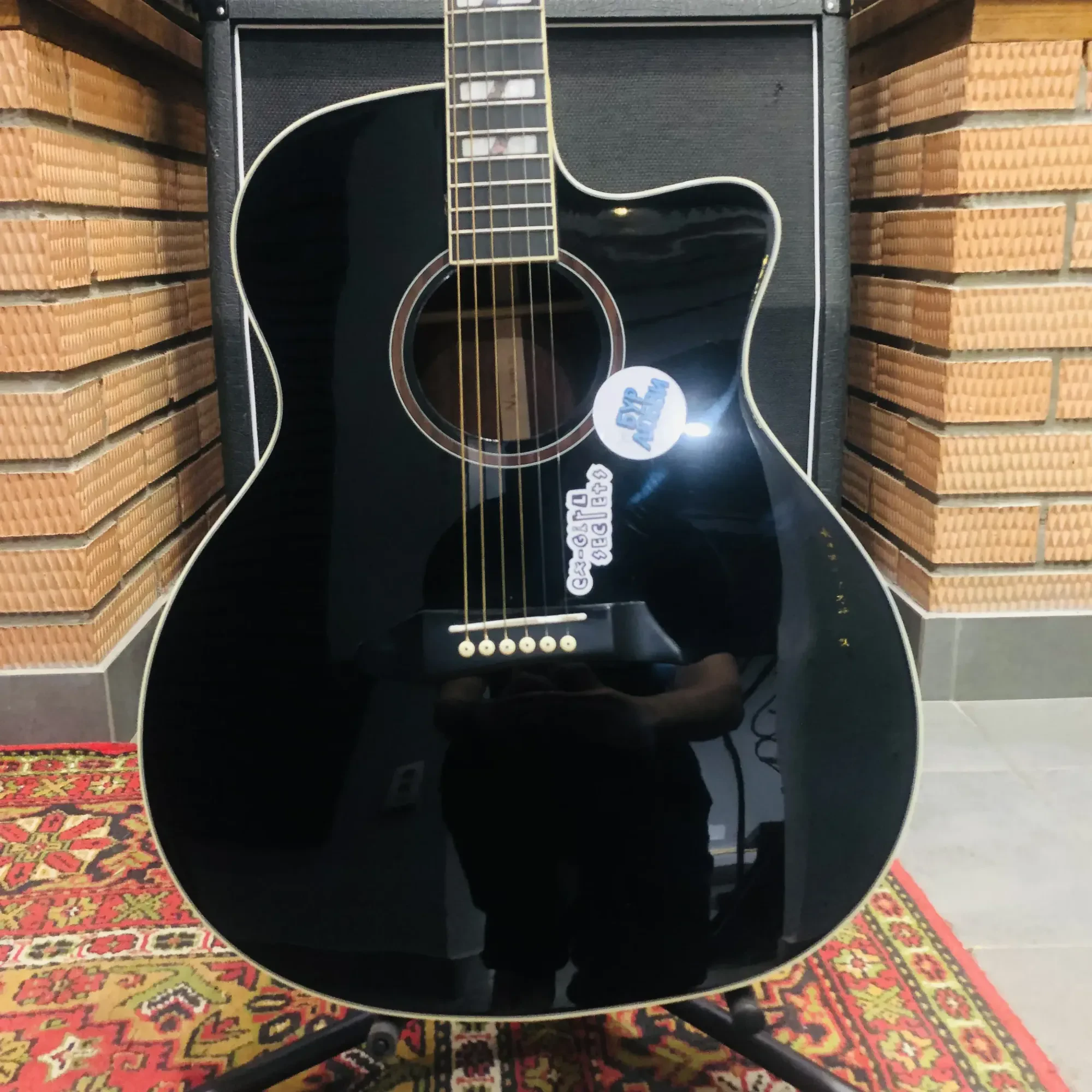 Акустическая гитара NG DAWN N1 BK China w/Gigbag 2024