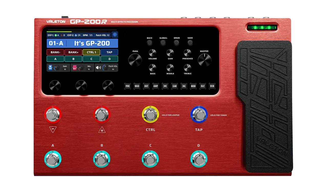 Процессор для электрогитары Valeton GP-200R