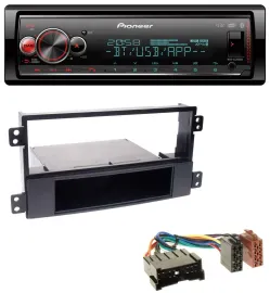 Pioneer Bluetooth USB MP3 DAB Autoradio für Hyundai Sonata NF 02-05 schwarz