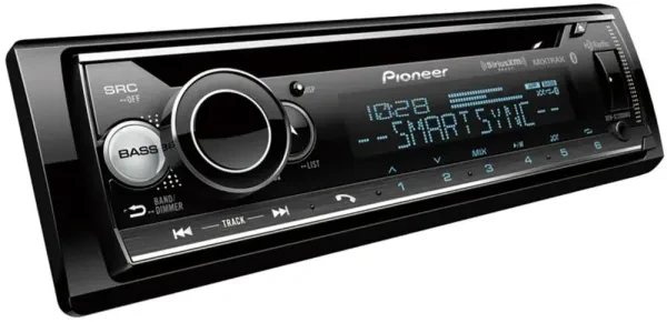 Pioneer DEH-S7200BHS | Single DIN In-Dash CD Receiver with Bluetooth