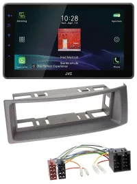 JVC DAB MP3 Bluetooth USB Autoradio für Renault Megane Scenic Classic Cabrio Gra