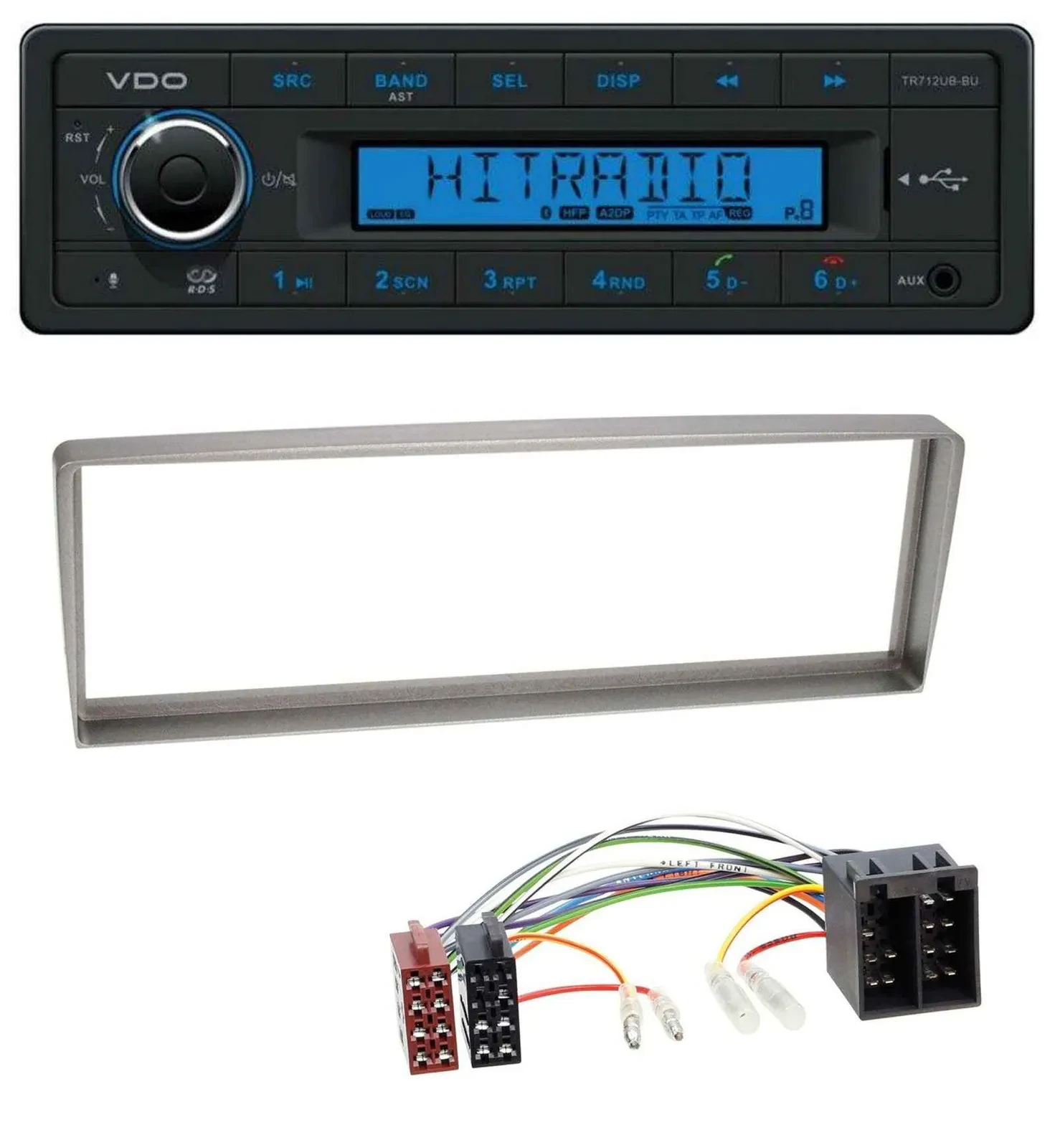 VDO Bluetooth AUX USB MP3 Autoradio für Alfa Romeo 156 (2003-2005)