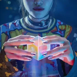 Виниловая пластинка Anamanaguchi - Endless Fantasy (Clear vinyl w/ Rainbow Splatter) [New Vinyl LP]