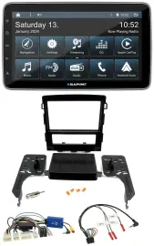 Blaupunkt USB DAB SD Lenkrad Bluetooth Autoradio für Subaru Impreza ab 2018