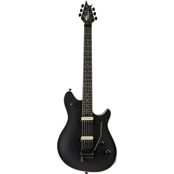 Электрогитара EVH Wolfgang USA 5A Flame Maple Top Ebony FB Stealth Black