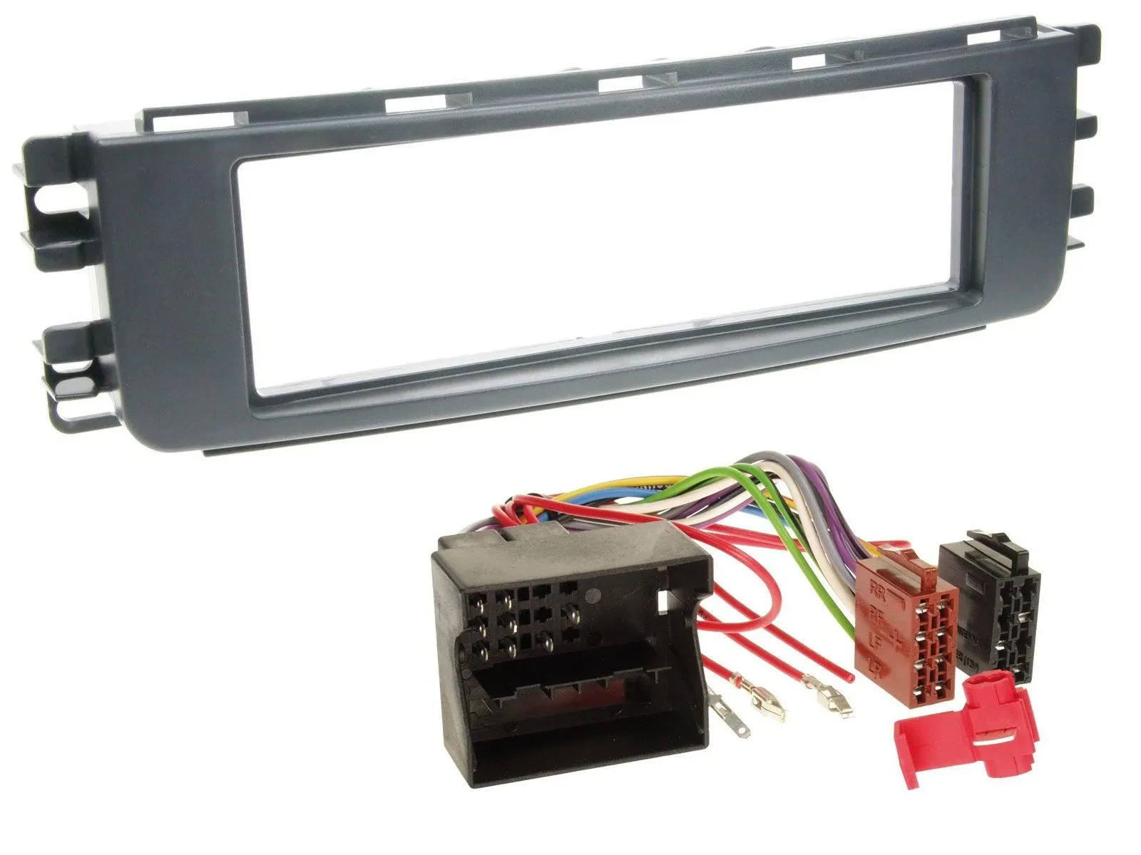 Einbauset DIN Autoradio für Smart ForFour (454, 2004-2006)