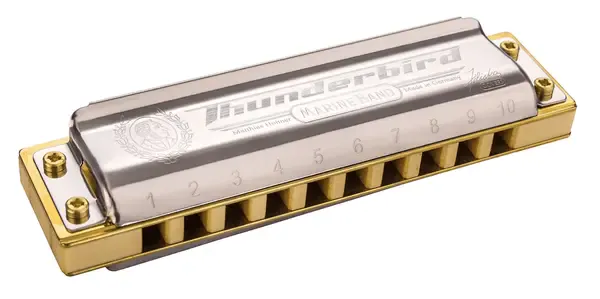 Губная гармошка диатоническая Hohner Marine Band Thunderbird E Low