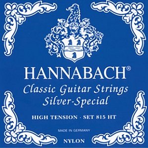 Струны для классической гитары Hannabach 815HT Blue SILVER SPECIAL 28-44
