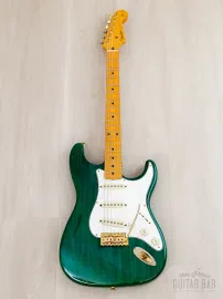Электрогитара Fender Custom Edition 1957 Stratocaster ST57G-65 SSS Charcoal Green w/gigbag Japan 1993