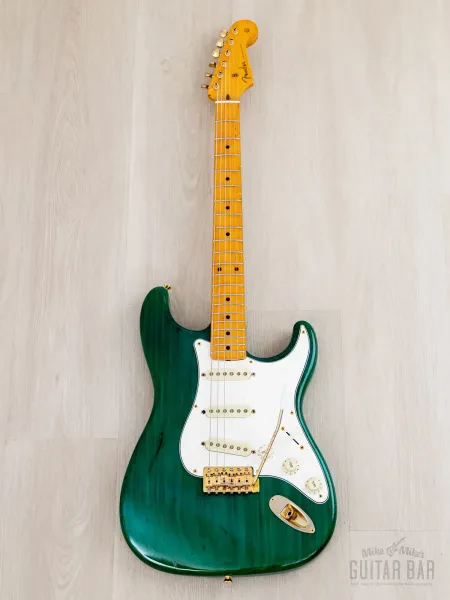 Электрогитара Fender Custom Edition 1957 Stratocaster ST57G-65 SSS Charcoal Green w/gigbag Japan 1993