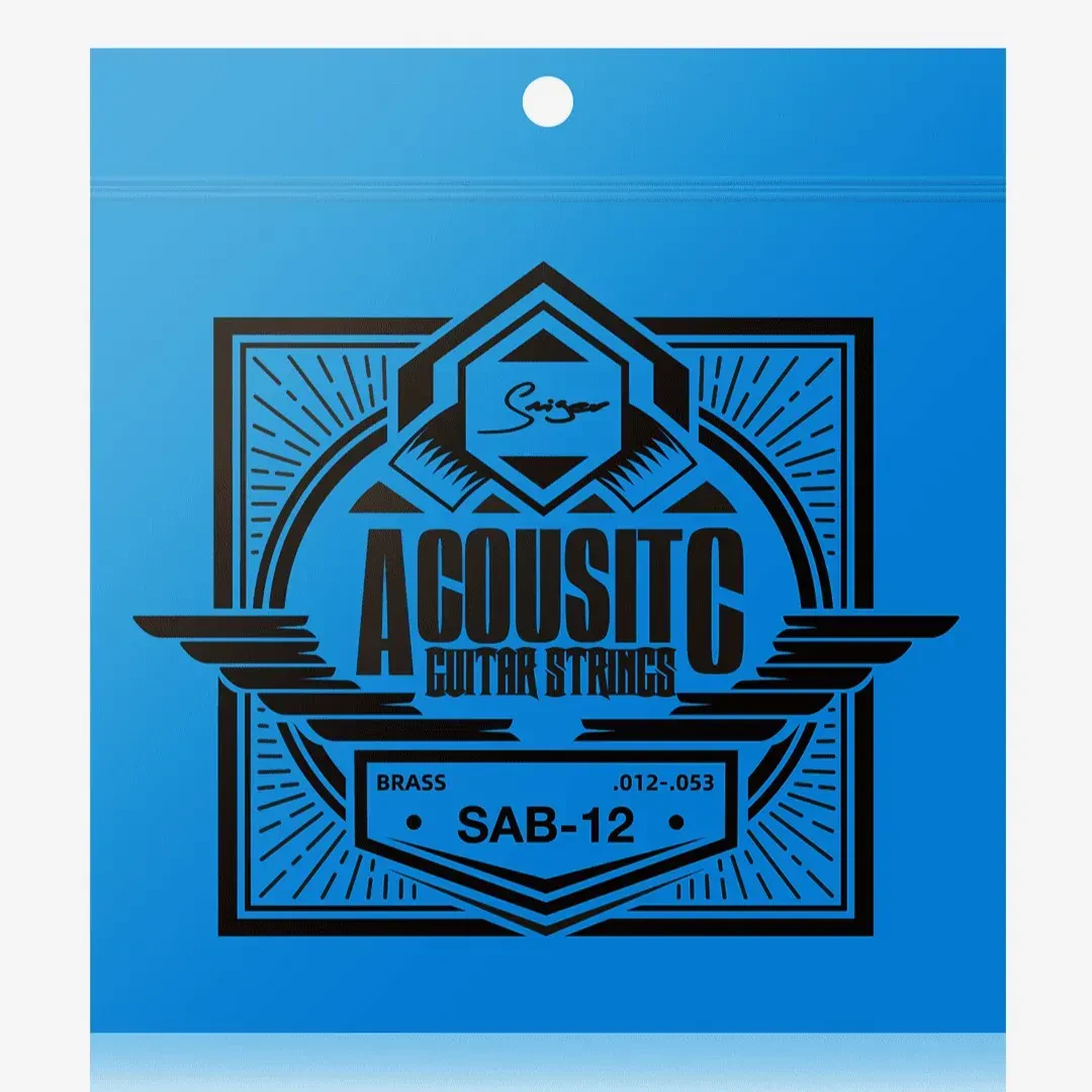 Струны для акустической гитары Smiger SAB-12 Brass 12-53