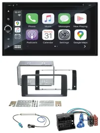 Blaupunkt 2DIN Bluetooth DAB USB DVD MP3 Autoradio für MAN TGA TGX TGL TGM TGS 2