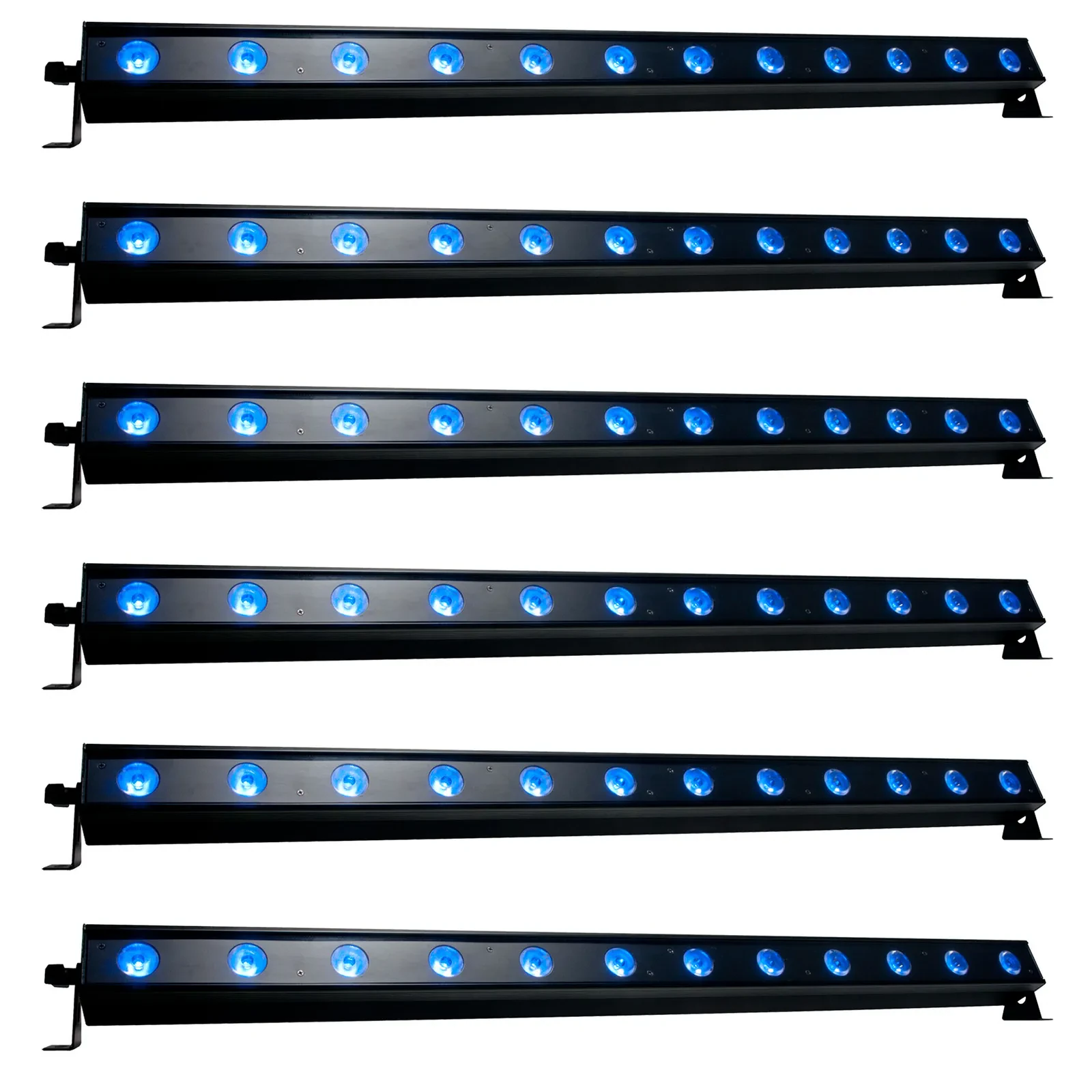 Прибор смены цвета American DJ ULTRA HEX BAR 12 RGBAW+UV LED DMX (6 штук)