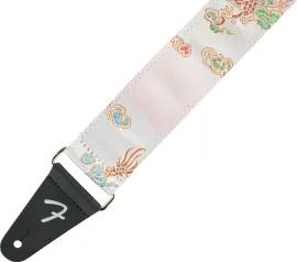 Fender Satin Dragon Guitar Strap, Ivory, Model #: 0990638051
