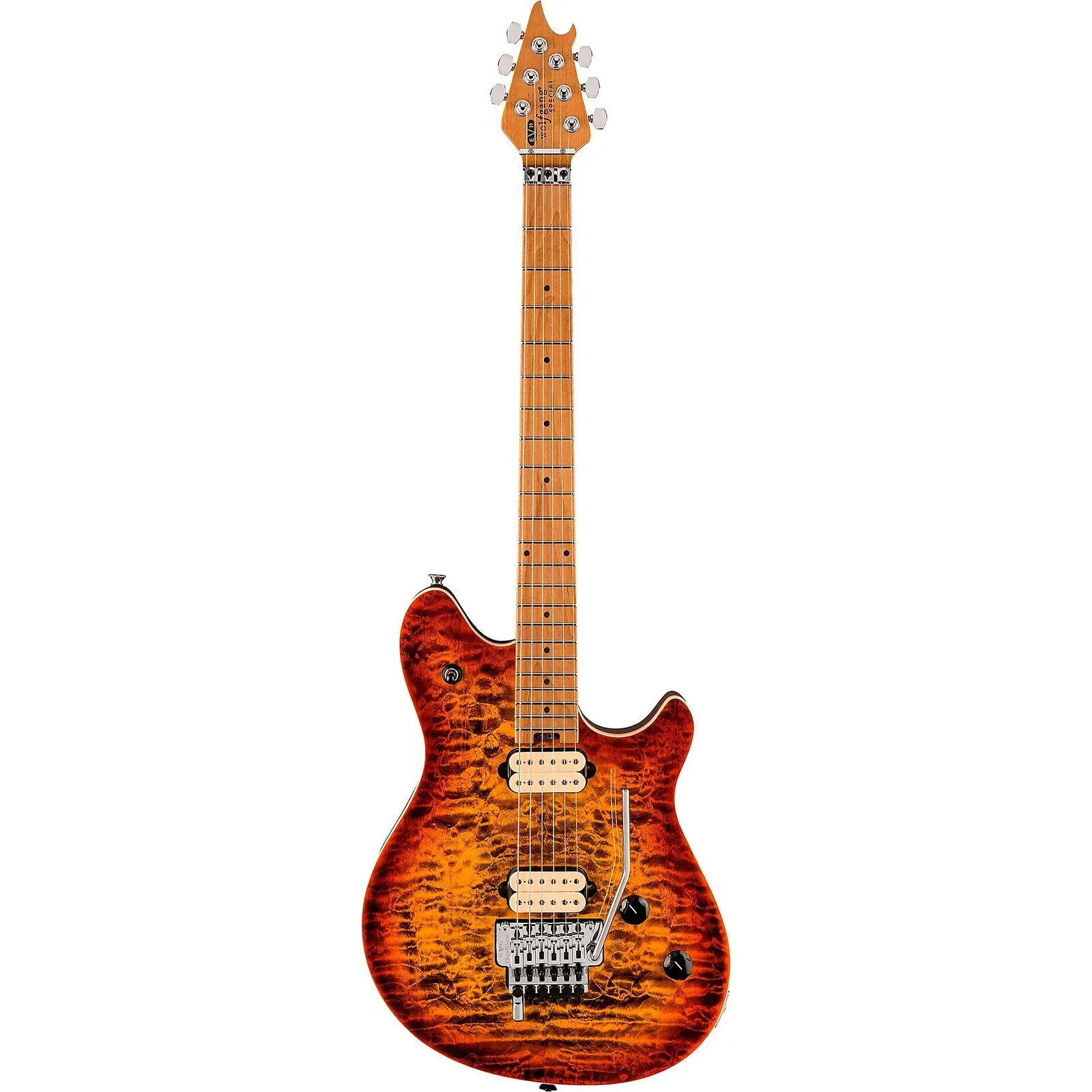 Электрогитара EVH Wolfgang Special QM Tiger Eye Glow