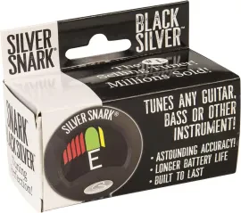 Snark 2 Clip-on All Instrument Tuner-Black/Silver NEW 2.0 Software Update