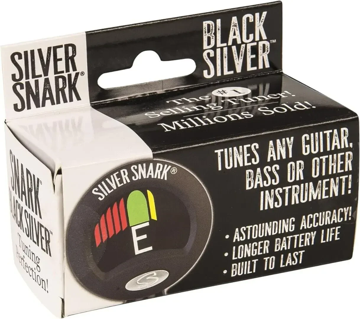 Тюнер-клипса Snark SIL-BLK Snark 2 Black Silver