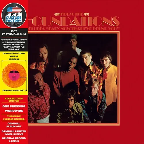 Виниловая пластинка The Foundations - From The Foundations (Baby Now That I Found You) (Orange Smoke