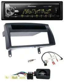 Pioneer Bluetooth USB DAB Lenkrad Autoradio für Toyota Corolla E12 2001-2007 dun