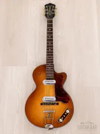 Электрогитара полуакустическая Hofner Club 50 Model 127 Hollowbody SS Sunburst w/case Germany 1959