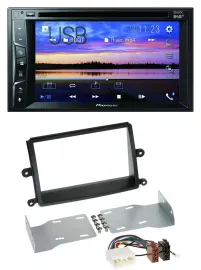 Pioneer Bluetooth 2DIN USB DVD DAB MP3 Autoradio für Mitsubishi L200 (06-15)