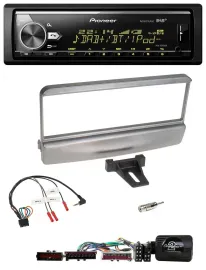 Pioneer Bluetooth USB DAB Lenkrad Autoradio für Ford Mondeo 2000-2002 silber