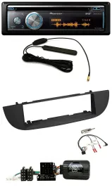 Pioneer CD USB Bluetooth DAB Lenkrad Autoradio für Fiat 500 ab 2007 schwarz