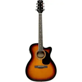 Электроакустическая гитара Mitchell O120CESB Acoustic Electric Guitar 3-Color Sunburst