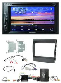 Pioneer Bluetooth 2DIN USB DVD DAB Lenkrad Autoradio für Porsche Panamera 09-16