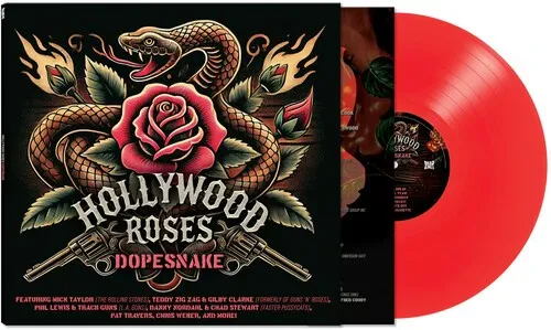 Виниловая пластинка Hollywood Roses – Dopesnake, красный винил (Релиз 2025)